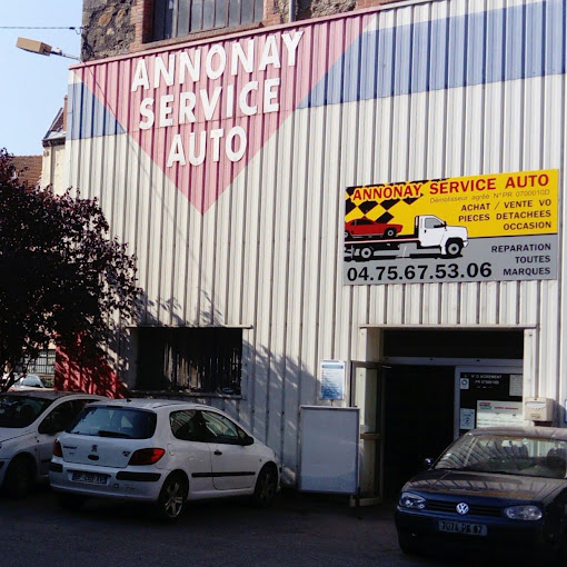 Aperçu des activités de la casse automobile ANNONAY SERVICE AUTOS située à ANNONAY (07100)